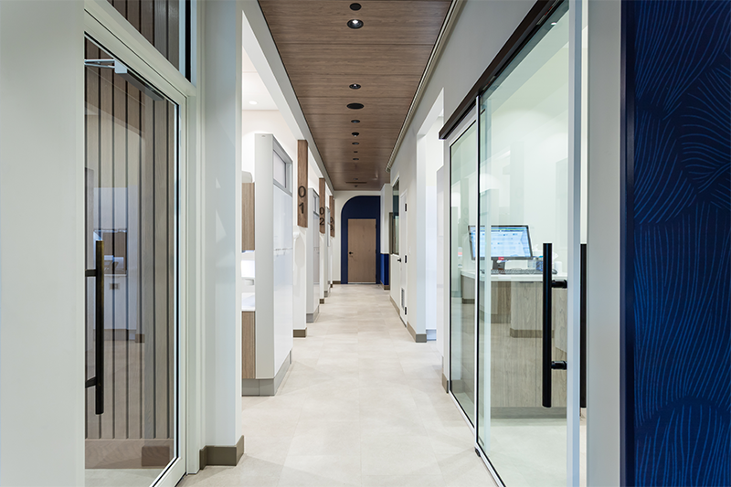 Kamloops Dentist Hallway